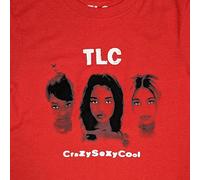 New Officially Licensed Products TLC CrazySexyCool Crop Top M Red