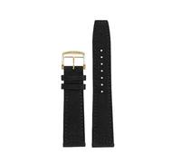 TLCBAZCF Compatible With Longines Conquest Hydro Conquest L2 L3 L4 Compatible With IWC Watchband Nylon Cowhide Watch Strap Men'S Sports Bracelet(Black gold pin,21mm)