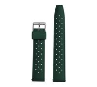 TLCBAZCF Compatible With Premium Tropical Design Rubber Watch Band 20mm 22mm Quick Release Soft Silicone Diver Strap Compatible With Prospex/Citizen Promaster(Green,20mm)