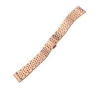 TLCBAZCF Curved Metal Watchband 12 13 14 15 16 17 18 19 20mm Compatible With Tissot Oris Compatible With TAG HEUER Stainless Steel Watch Strap 21 22 23 24mm(Blue Pink,18mm)
