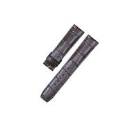 TLCBAZCF Leather Suitable Compatible With Baume & Mercier HAMPTON/CLASSIMA Accessories Top Layer Leather Watch Belt 20/22mm(Dark brown,22mm)