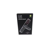 TLcc Luxury Vehicle Air Vent Aromatherapy Diffuser Compact and Stylish Design. The sleek, black aluminium alloy holder blends seamlessly with your car's interior, adding a touch of elegance.