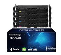 TLCGQF 069H Color Toner Cartridge with Chip, Compatible with Canon I-SENSYS Lbp673cdw LBP674CX LBP672C MF750 Toner Cartridge 5098C002 5097C002 Printer Toner 7600 Pages