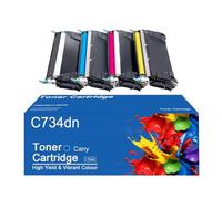 TLCGQF C734A1KG C734A2KG Replacement C734dn Color Drum Unit, Compatible with Lexmark C734dn C734dtn C734dw C734n C736dn C736dtn Printer Toner Cartridges