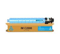 TLCGQF High-Capacity 842311 842312 842313 842314 Color Toner Cartridge, Compatible with Ricoh IM C2000 C2500 Printer Toner Cartridge 4 Colors,Cyan