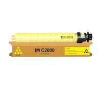 TLCGQF High-Capacity 842311 842312 842313 842314 Color Toner Cartridge, Compatible with Ricoh IM C2000 C2500 Printer Toner Cartridge 4 Colors,Yellow