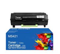 TLCGQF High-Capacity MS421 Replacement Toner Cartridge for Lexmark Ms321dn Ms421dn Ms421dw Ms521dn Ms621dn Mx321adn Mx321adw Printers,6000