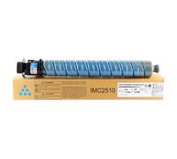TLCGQF High-Yield 842554 842555 Color Toner Cartridge, Compatible with Ricoh IM C2010 IM C2010A IM C2510 IM C2510H Copier Toner Cartridges 842565 842566 842567 842568,cyan