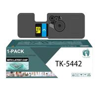 TLCGQF High-Yield TK-5442 Printer Drum Unit, Compatible with Kyocera ECOSYS Ma2100cx Ma2100cwfx Pa2100cx PA2100 Cartridge TK-5440 Consumables,Cyan