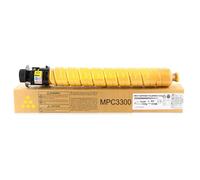 TLCGQF Replaceable MPC3300 High-Yield Color Toner Cartridge, Compatible with Ricoh MP C2800 C3300 C2800G C3300C C2800S PFC3001 C3300SPF And C3501 Printer Consumables Toner Cartridges,Yellow