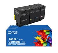 TLCGQF Replacement for 74C2HK0 74C4HK0 Chip-Equipped Color Cartridge, Compatible with Lexmark Cs720de Cs720dte Cs725de Cs725dte Cx725de Cx725dhe Printers Toner Cartridge