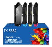 TLCGQF Replaces TK-5382 Color Drum Unit, Compatible with Kyocera ECOSYS Pa4000cx Ma4000cix Ma4000cifx Printers TK-5380 Toner Cartridge 13000 Pages,4 colors