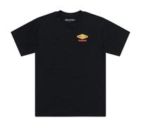 TLD Carb Black T-Shirt Adult Casual Short Sleeved Premium Troy Lee Designs