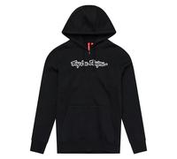 TLD Signature Full Zip Hoodie Black Adult Casual MX Motocross Troy Lee Designs