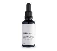 Tlen Premium Beard & Skin Oil - Nourish, Soften and Style Your Beard with Natural Ingredients, London Ozone, 50ml, Ozonated Oil, Father's Dad Christmas Gifts (50ml, Unscented)
