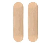 TLHB 2PCS Skateboard Deck, 31 * 8 Inch 7-Layer Maple Blank Skateboard Deck, Double-Kick Skate Deck