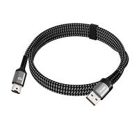 TLIDA Micro USB Cable 3.3ft Fast Charging USB 2.0 3.1A & 480Mbps Data Sync Nylon Braided for Samsung Galaxy A15/A25/A35/A54 Moto G Android Tablets for PlayStation 4 Controller Kindle Fire Gray