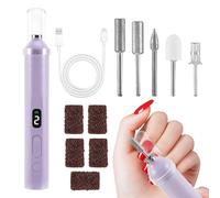 tlidfgeo 2 in 1 Electric Nail File, 3 Speeds Nail Grinder for Thick Toenails, Toenail Grinder, Nails Grinder Human Toes for Various Nails and Shapes