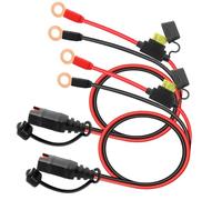 tlidfgeo 2Pcs Wire Harness Compatible with NOCO GC002 X-Connect, NOCO GC002 X Connect M6 (1/4in) Eyelet Terminal Connector, Trickle Charger Cables, Battery Tender Leads Accessories Cables for Boost