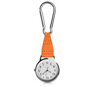 tlidfgeo Carabiner Watch - Pocket FOB Watches Clip on Carabiner Luminous Face FOB Watch Digital for Doctors Nurses Paramedics Chefs Sport Unisex