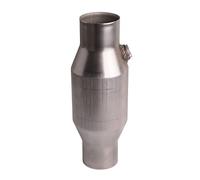 Tlilyy 1Pcs 2.5inch Spun Universal Catalytic Converter High Stainless Steel 425250 Exhaust Catalytic Converter