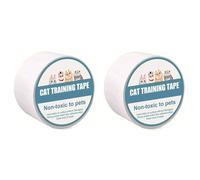 Tlilyy 2X 10Mx6.35cm Furniture Guard Cat Scratch Protector Anti-Scratch Tape Roll Cat Scratch Prevention Clear Sticker