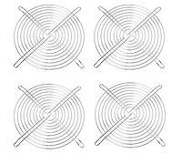 Tlilyy 4X Metal PC Computer Case Fan Grill Finger Guard Protection 200mm