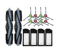 Tlilyy For X1 Omni Turbo Vacuum Cleaner Accessories Main Brush Side Brush Set HEPA Filter Parts
