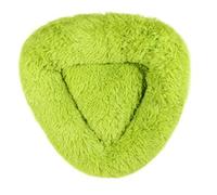 Tlilyy Pet Cat Nest Soft Long Plush Warm Nest for Pet Dog House Bed Super Soft Triangle Nest Shape Shape Bed Pet Supplies, M+B Easy Install Easy to Use