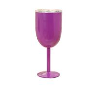 Tlilyy Wine Glass Stainless Steel Double Layer Goblet Color Large Capacity Tumbler Wine Cup