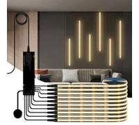 tlinkosta Lighting Kit for Acoustic Panels, 10-in-1 Dimmable LED Wall Light