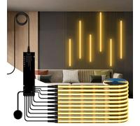 tlinkosta Lighting Kit for Acoustic Panels, 10-in-1 Dimmable LED Wall Light
