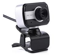TLJX HD Webcam Camera, USB Computer Web Camera Video for Live Streaming, Gaming, Calling and Conferencing,White