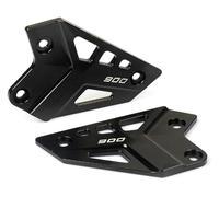 TLLMBH FootPeg Footrest Rear Set Heel Plates Guard Protector Compatible With Z900 Z 900 2017-2023 2022 2021 2020 Motorcycle Accessories