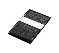 TLMDXTEU Business Card Holder Large Capacity Creative Busines Card Holder Professional(Noir)