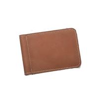 TLMDXTEU Mens Wallet Creative Retro Compact and Simple Wallet RFID Blocking(Brown)