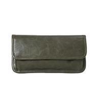 TLMDXTEU Men's Wallets Men's Long Flap Wallet Card Slots Clutch Leather for Men