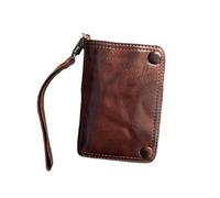 TLMDXTEU Men's Wallets Men's Short Wallet Punk Style Vintage for Men