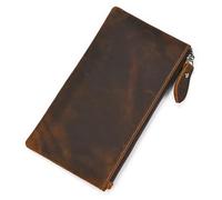TLMDXTEU Men's Wallets Men's Wallet Vintage Clutch Bag Simple Leather Coin Purse for Men(Colour 1)