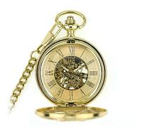 TLMDXTEU Pocket Watches for Men Vintage Full Manual Mechanical Movement Pocket Watch Vintage