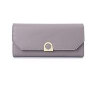 TLMDXTEU Women's Long Wallet Tri-fold Long Ladies Wallet Multi-Card Position Clutch Bag Large Capacity