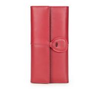 TLMDXTEU Women's Long Wallet Women's Long Wallet Clasp Multi Card Position Vintage Large Capacity