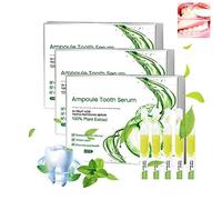 TLOPA Ampoule Toothpaste, TLOPA Ampoule Tooth Serum, Ampoule Essence Toothpaste,3v Fruit Acid Teeth Whitening Essence,Removal of Tartar and Plaque,Travel Friendly,Easy to Use (3box/30pcs)