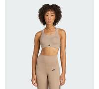 Adidas Tlrd Impact Training High Impact Sports Bra Beige XS / CD Women