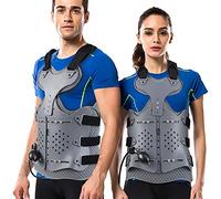 TLSO Inflatable Thoracolumbar Fixed Spinal Brace, Lightweight & Adjustable Back Brace for Kyphosis, Osteoporosis, Mild Scoliosis & Post Surgery Support, Hunchback with Built-in Inflatable Airbag