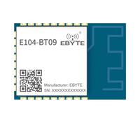 TLSR8208B BLE5.0 Bluetooth To Serial Port Module E104-BT09 Low Power Slave Role iBeacon Air Configuration Small Size