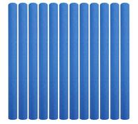 TLTLT Trampoline Foam Cover Tube,12Pcs Trampoline Pole Covers,Trampoline Poles Replacement,PE Foam Replacement Trampoline Parts for Indoor and Outdoor/35 Inch - Black(Blue)