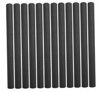TLTLT Trampoline Foam Cover Tube,12Pcs Trampoline Pole Covers,Trampoline Poles Replacement,PE Foam Replacement Trampoline Parts for Indoor and Outdoor/35 Inch - Black(Black)