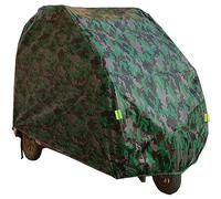 TLYA Fully Enclosed Mobility Scooter Cover for Electric Tricycle/Four Wheeler Scooter- Prevent Rain Wind Dust Sun UV Waterproof Cover,B,2.6x1.3x1.7m