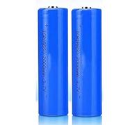 TLYA Li-Ion Batteries, 2000Mah 3.7V High Capacity Battery, for Solar Lights, Garden Lights, Mouse,2 Pack